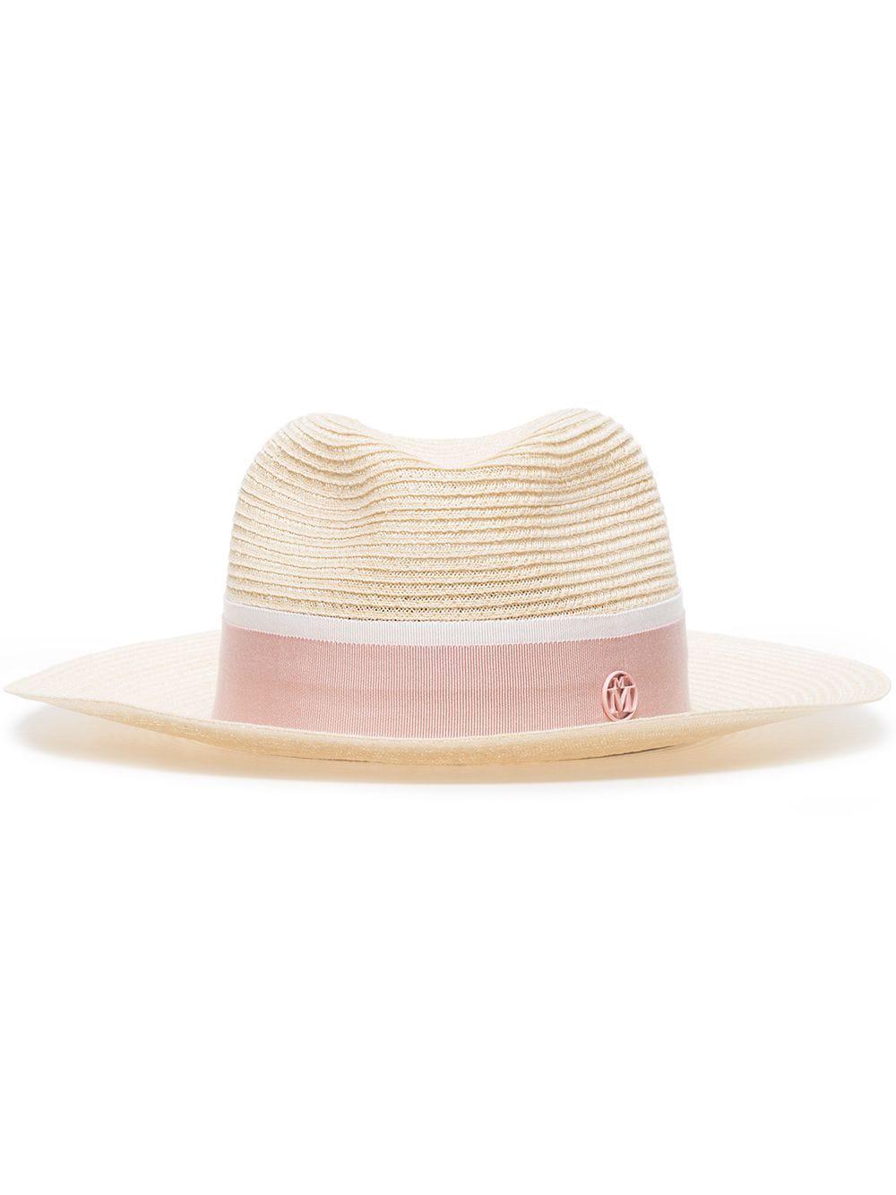 Henrietta fedora hat by MAISON MICHEL