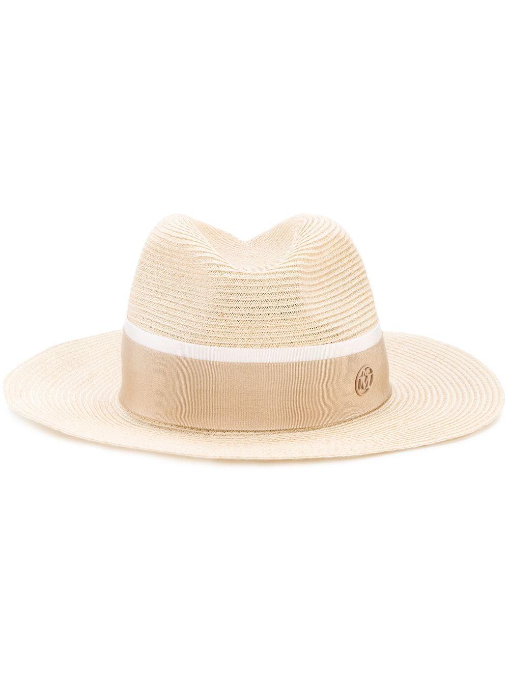 Henrietta fedora hat by MAISON MICHEL