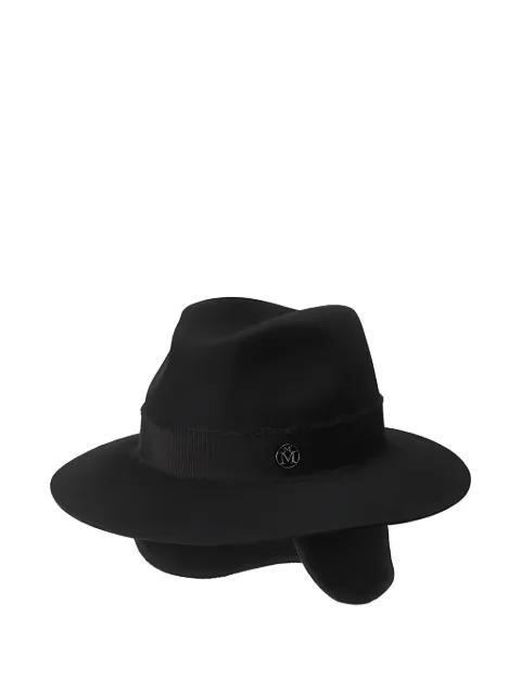 Henrietta ribbon-trim hat by MAISON MICHEL