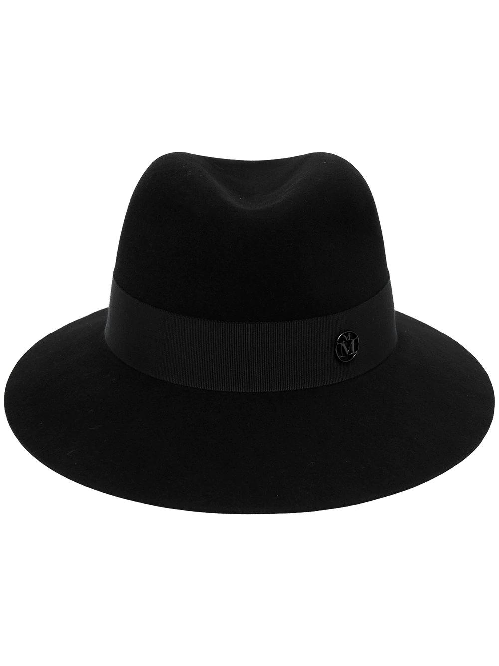Henrietta wool fedora hat by MAISON MICHEL