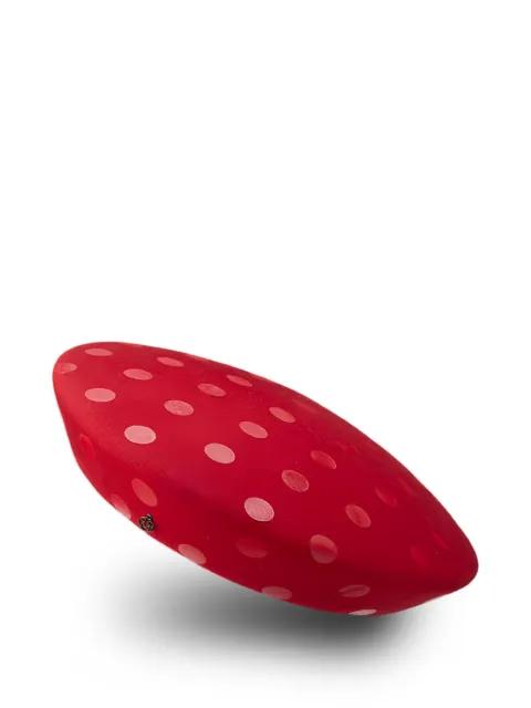 Idaho polka-dot beret hat by MAISON MICHEL