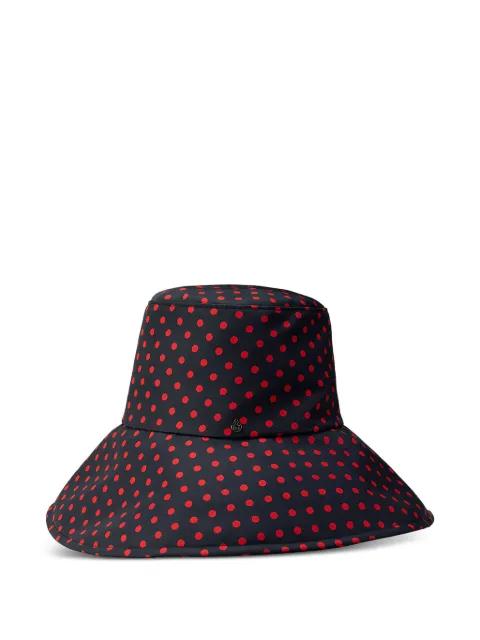 Isabella polka-dot hat by MAISON MICHEL