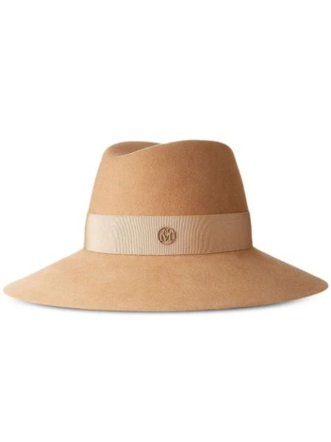 Kate wool felt fedora by MAISON MICHEL