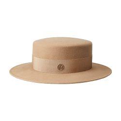 Kiki, canotier hat by MAISON MICHEL