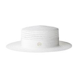 Kiki, canotier hat by MAISON MICHEL