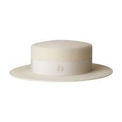 Kiki, canotier hat by MAISON MICHEL