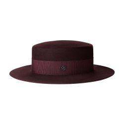 Kiki, canotier hat by MAISON MICHEL
