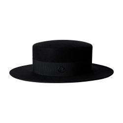 Kiki, canotier hat by MAISON MICHEL