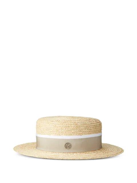 Kiki ribbon-detailed hat by MAISON MICHEL