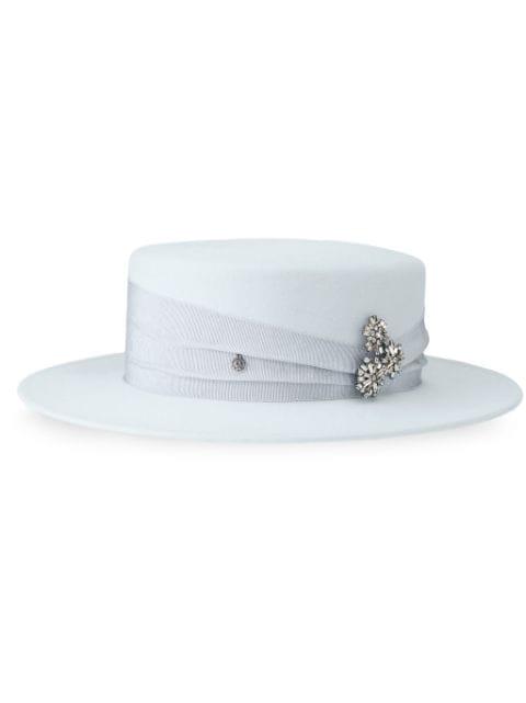 Kiki wool fedora by MAISON MICHEL