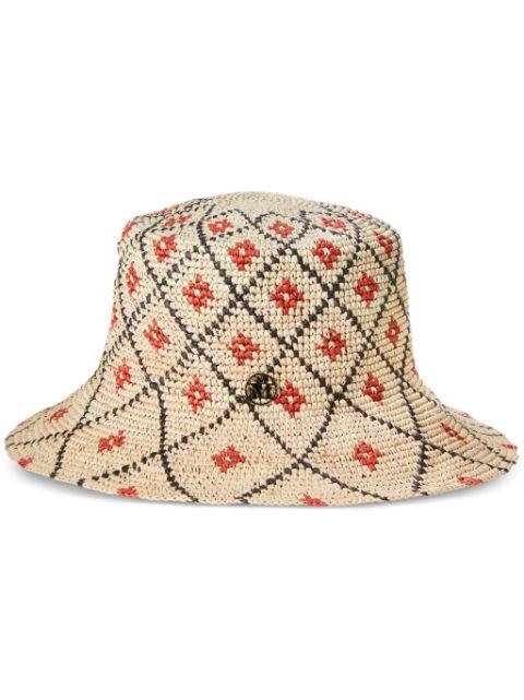 Ludi bucket hat by MAISON MICHEL