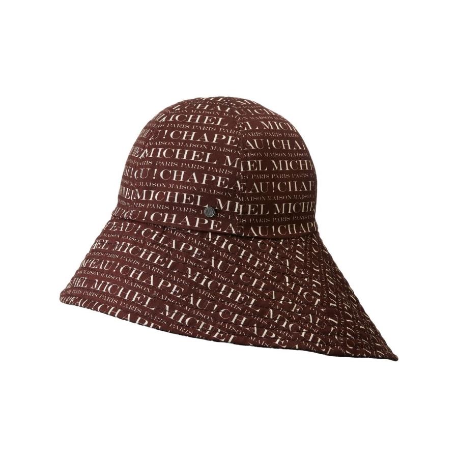 Maison Michel Julianne Logo Printed Bucket Hat by MAISON MICHEL