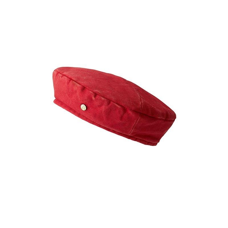Maison Michel Ladies Red New Billy Beret by MAISON MICHEL