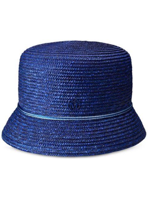 Mini New Kendall straw cloche hat by MAISON MICHEL