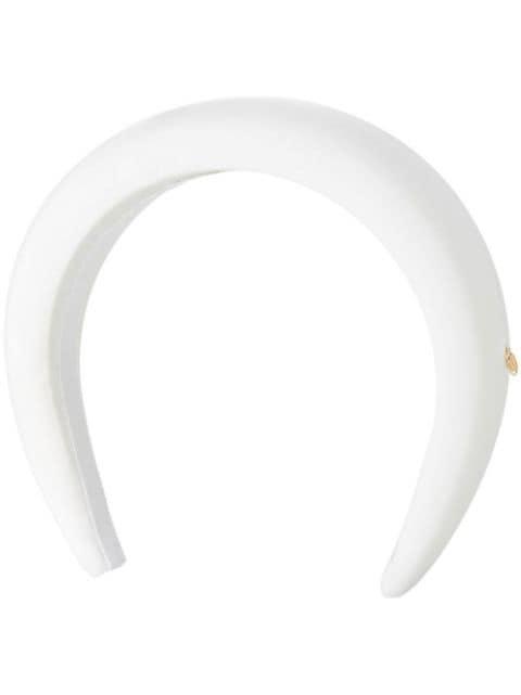 Miwa padded headband by MAISON MICHEL