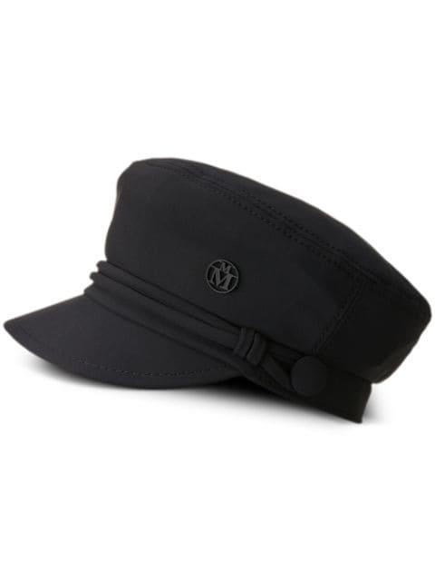 New Abby twill baker boy hat by MAISON MICHEL