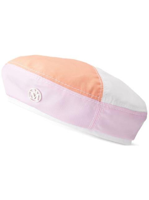 New Billy panelled beret by MAISON MICHEL