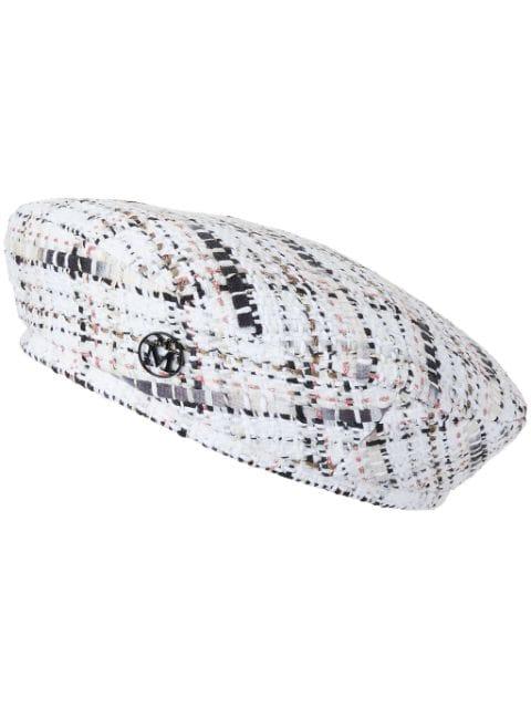 New Billy tweed beret by MAISON MICHEL