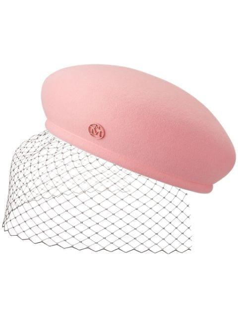 New Bonnie veil beret by MAISON MICHEL