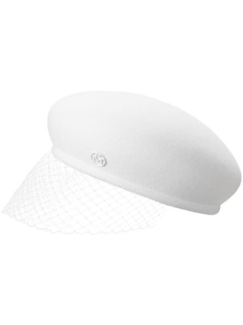New Bonnie veil beret by MAISON MICHEL