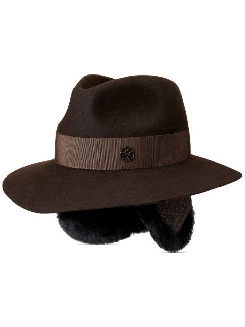 Rico wool-felt fedora hat by MAISON MICHEL