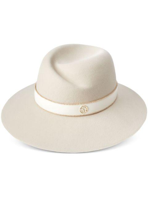 Virginie fedora hat by MAISON MICHEL