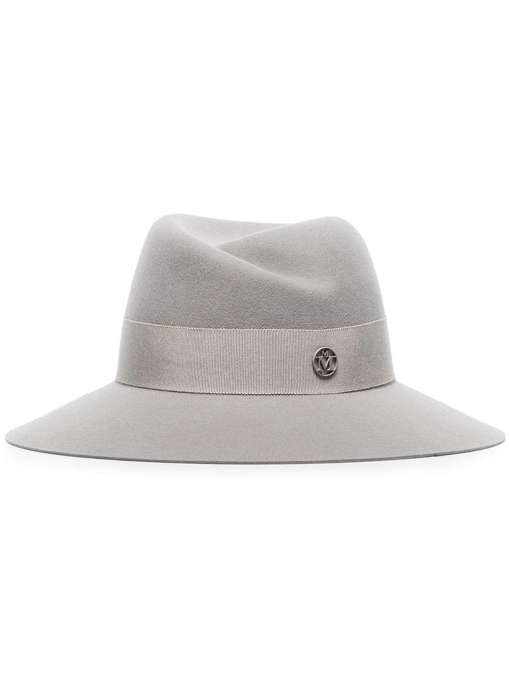 Virginie felt Fedora hat by MAISON MICHEL