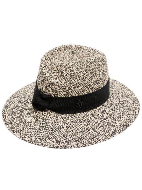 Virginie wide-brim hat by MAISON MICHEL