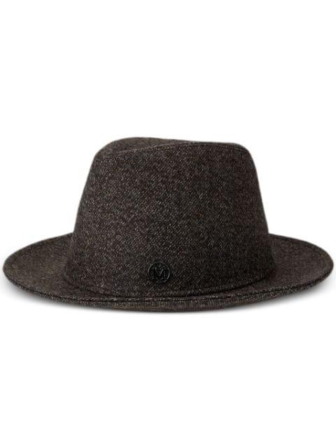 Ygor wool-blend fedora by MAISON MICHEL
