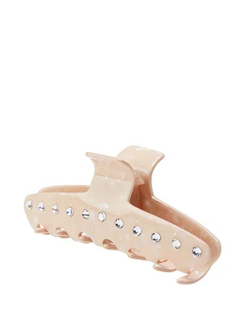 crystal-embellished hair clip by MAISON MICHEL