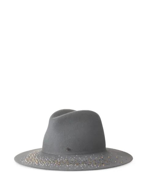 crystal-embellished hat by MAISON MICHEL