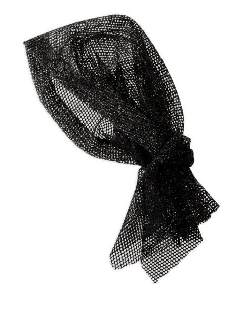 mesh hair scarf by MAISON MICHEL