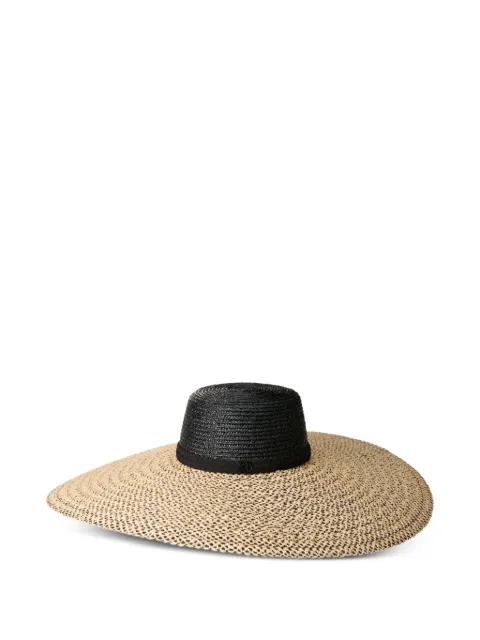 straw hat by MAISON MICHEL