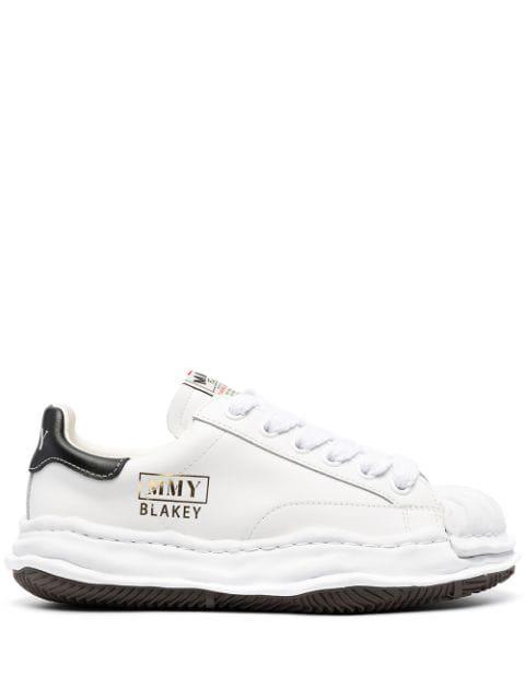 Blakey OG leather sneakers by MAISON MIHARA YASUHIRO