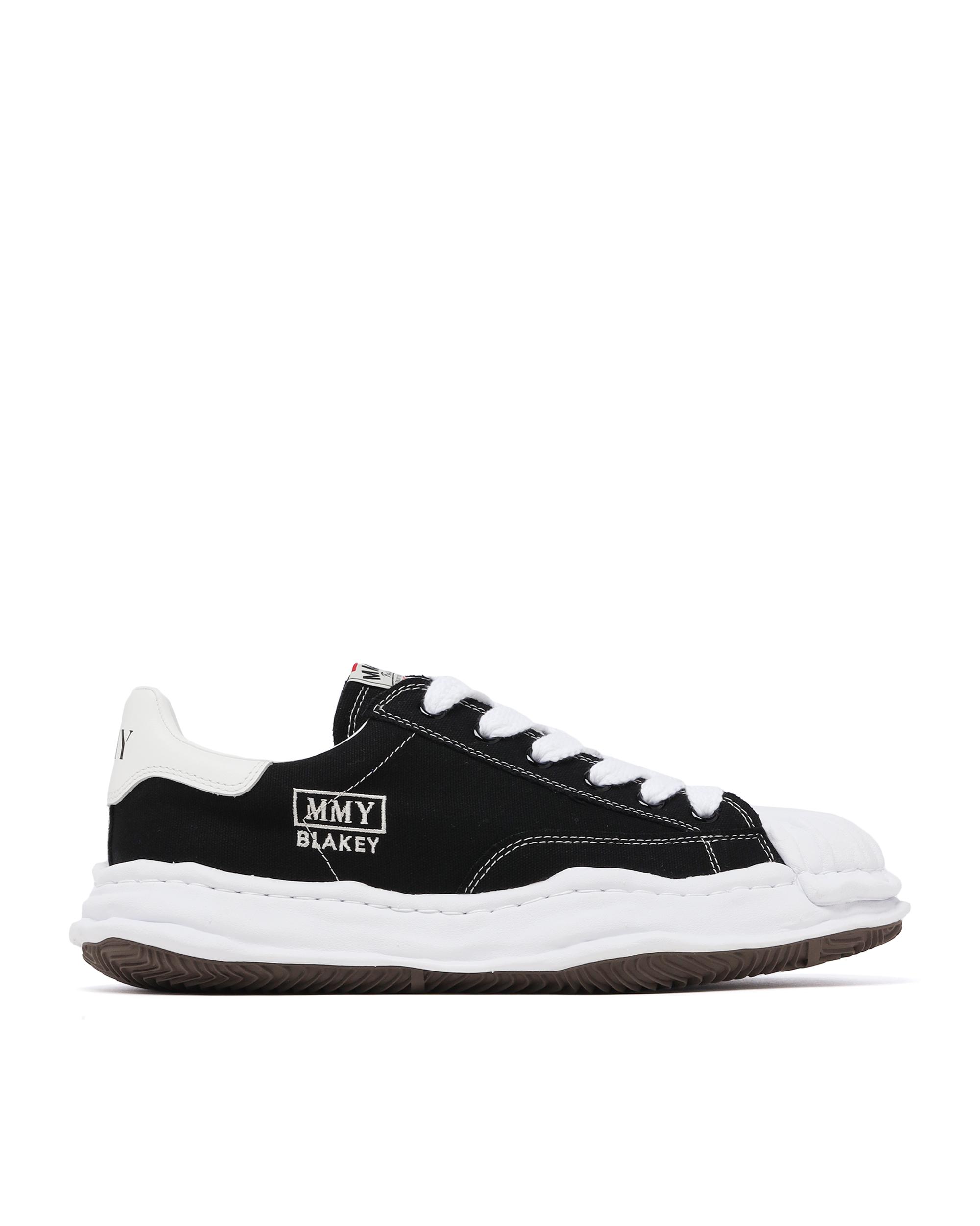 Blakey OG sole canvas sneakers by MAISON MIHARA YASUHIRO