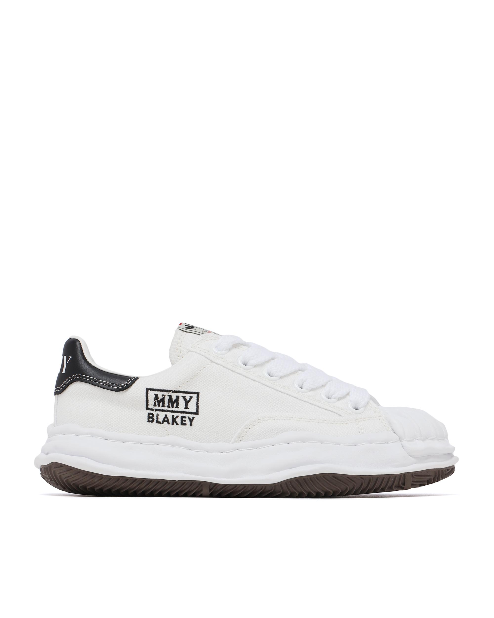 Blakey OG sole canvas sneakers by MAISON MIHARA YASUHIRO