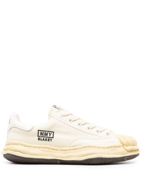Blakey canvas sneakers by MAISON MIHARA YASUHIRO