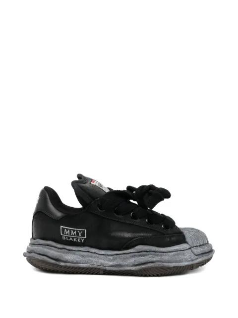 Blakey distorted-sole trainers by MAISON MIHARA YASUHIRO
