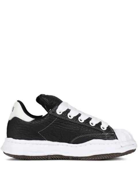 Blakey leather lace-up sneakers by MAISON MIHARA YASUHIRO