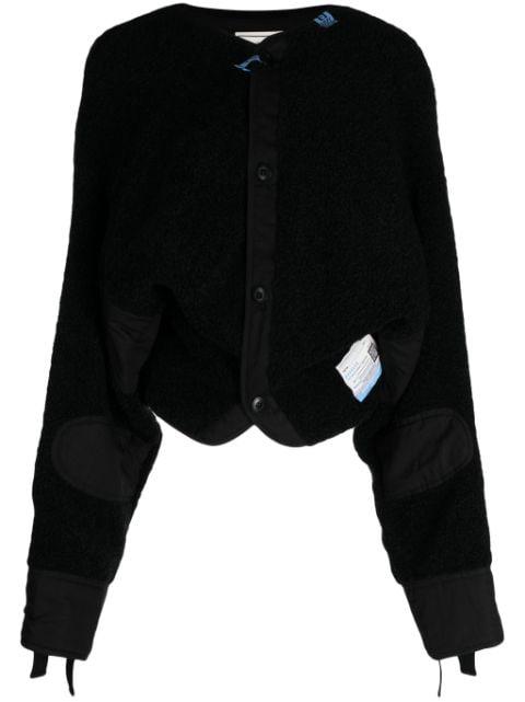 Boa Liner cropped jacket by MAISON MIHARA YASUHIRO