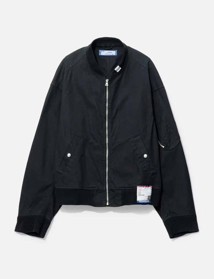 Canvas Loose Zip Up Jacket by MAISON MIHARA YASUHIRO