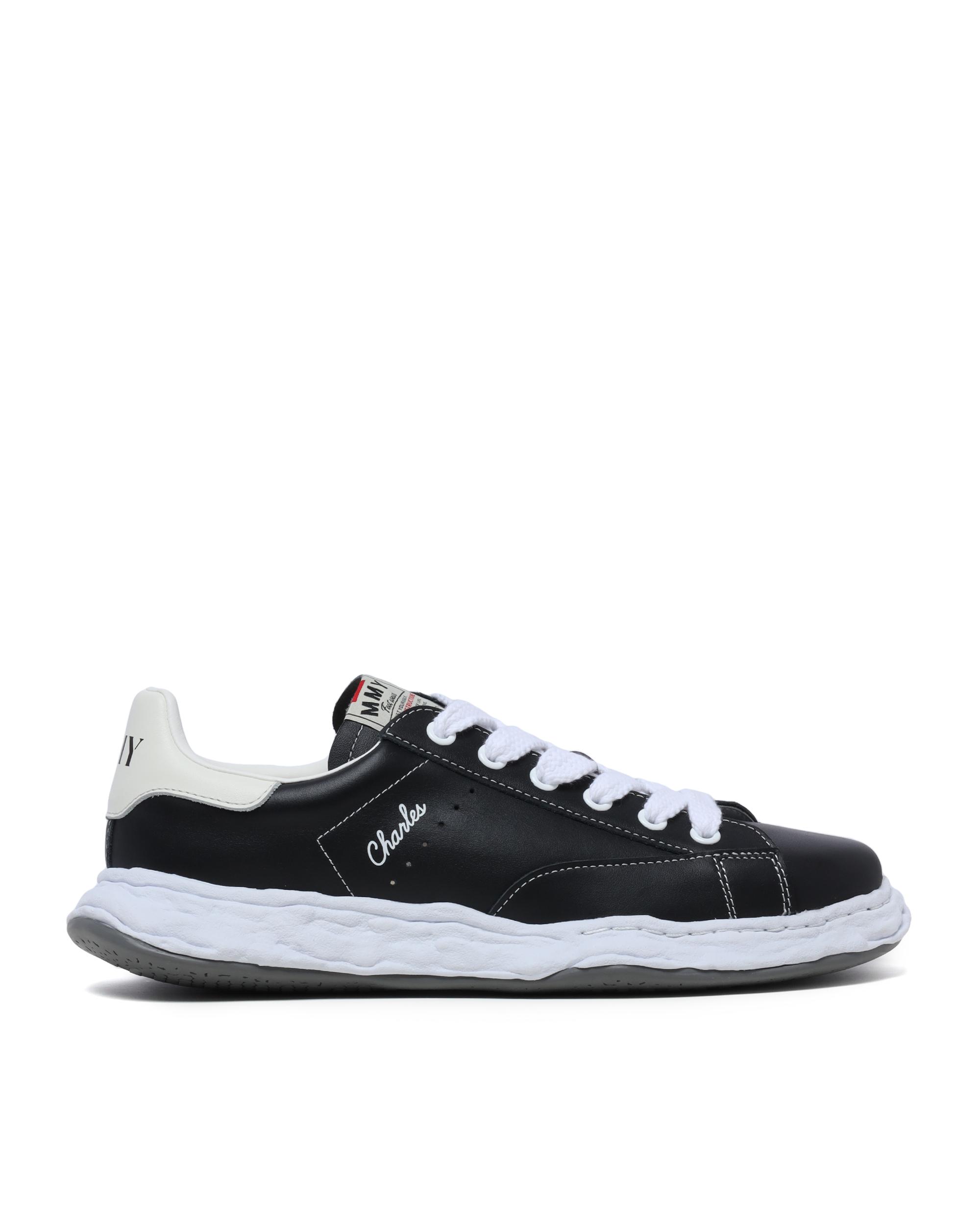 Charles OG sole leather low-top sneakers by MAISON MIHARA YASUHIRO