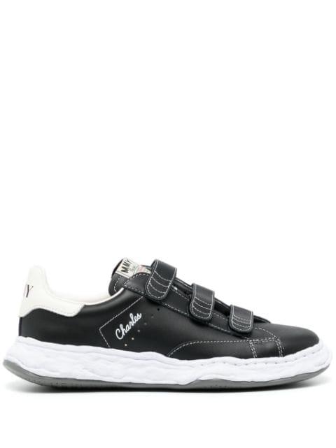 Charles leather sneakers by MAISON MIHARA YASUHIRO