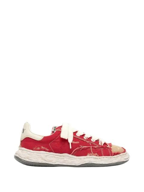 Charles overdyed sneakers by MAISON MIHARA YASUHIRO