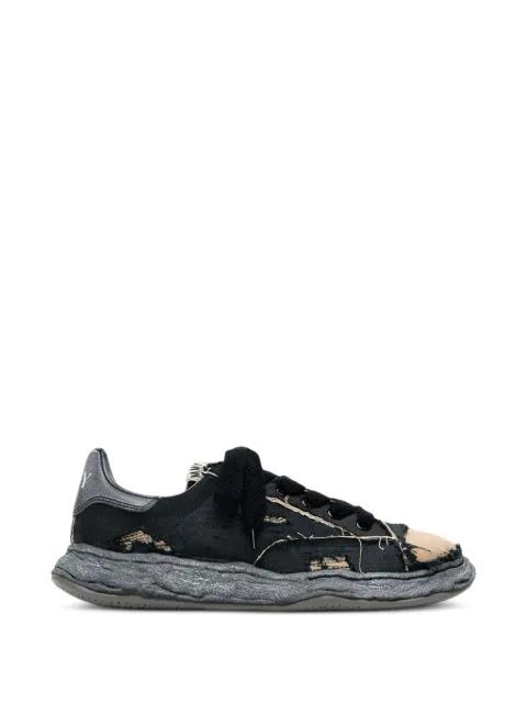 Charles overdyed sneakers by MAISON MIHARA YASUHIRO