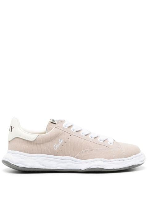 Charles touch-strap sneakers by MAISON MIHARA YASUHIRO