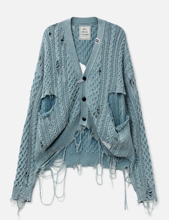 Distressed Cardigan by MAISON MIHARA YASUHIRO