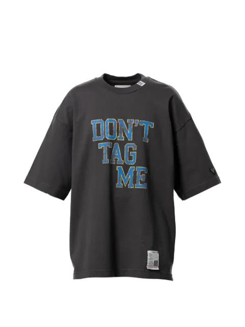 Don't Tag Me T-shirt by MAISON MIHARA YASUHIRO