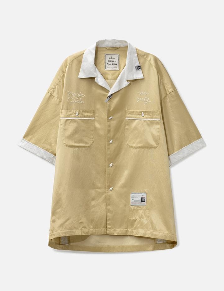 Embroidered Paint Rayon Shirt by MAISON MIHARA YASUHIRO