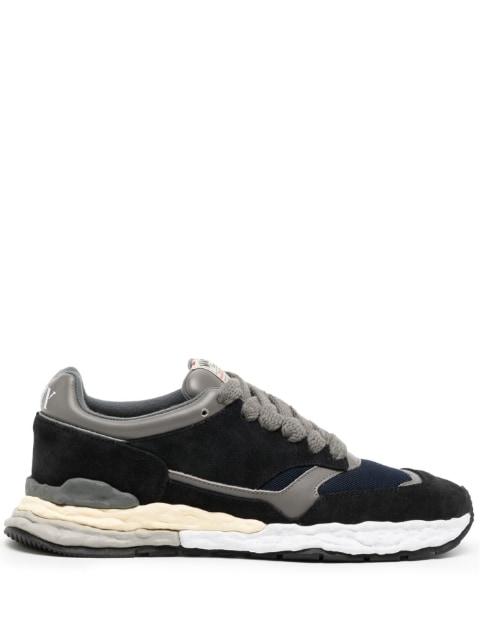 George low-top suede sneakers by MAISON MIHARA YASUHIRO
